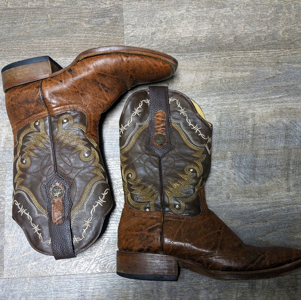 Chaparral Cowboy Boots Size 6.5 Men